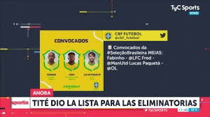 Este jueves tres de junio se conoció una noticia que cayó como bomba en brasil. Eliminatorias Los Convocados De Brasil Con Dani Alves Y Dos Ausencias De Renombre Tyc Sports