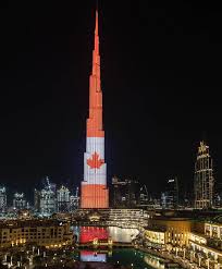 Have a safe holiday, whatever you're up to. Happy Canada Day From Dubai Canada