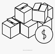 Davinci resolve isn't just an amazing color correction tool; Moving Boxes Coloring Page Boxes Coloring Pages Hd Png Download Kindpng