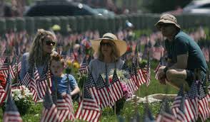 They can be seen through out the cemetery grounds forging on freshly placed flowers during dusk and dawn. Memorial Day At Tahoma National Cemetery Photo Gallery Kent Reporter