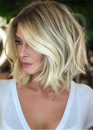 It also suits both thin and thick hair types. Stunning Medium Length Blonde Haircuts To Create In 2019 Stylezco