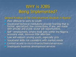 Hays financial services specialises in placing business development professionals with high calibre jobs within ifa organisations.jobs we recruit for include business development manager, relationship manager, client services manager, financial consultant, financial advisor and independent financial advisor. Job And Business Development Services Initiative Jobs Nigeria Presentation Of The Project And Its Successes Technical Work Planning Retreat May 9 Ppt Download