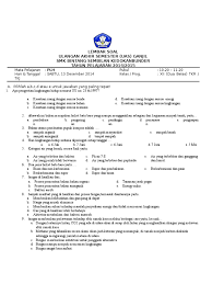Soal bahasa jawa kelas 9 60 soal. Soal Plh Xii