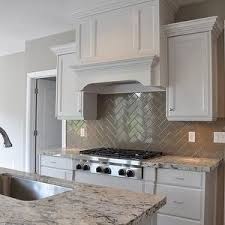 Maybe you would like to learn more about one of these? Grey Herringbone Tile Kitchen Backsplash Home Interior Ideas