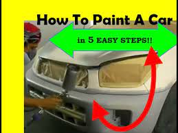 Do not leave the bottle in your vehicle, as heat will dry up the paint. How To Paint A Car In 5 Easy Steps Youtube