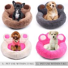 She has a decade of experience volunteering with animal shelters, and, of course. Paw Dog Bed All Seasons Extra Small Medium Dog Bed House Sofa Kennel Soft Fleece Pet Dog Cat Warm Bed Wish
