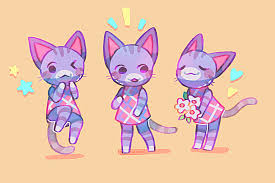 Lolly By Mellowkun Animal Crossing New Horizons Animal Crossing Fan Art Animal Crossing Cats Animal Crossing Villagers