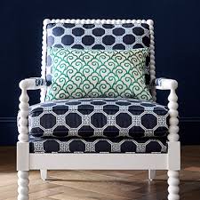 A sweet accent chair for reading and what not. Schumacher Spindle Chair Williams Sonoma