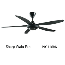 This guide will teach you how to wire a ceiling fan in just a few simple steps. Sharp Ceiling Fan W Remote Black 56 Pjc116bk Shopee Malaysia