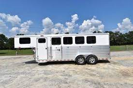 When it comes to hauling horses, there is no such thing as one size fits all. 2018 Sundowner 4 Horse Trailer Gooseneck Horse Trailer Dixie Horse Mule Co