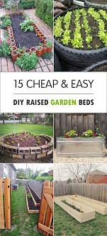 15 Cheap Easy Diy Raised Garden Beds Diy Raised Garden Raised Garden Building A Raised Garden