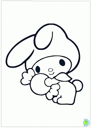 They love hello kitty coloring pages as these allow them to spend some quality time with their favorite cute bobcat while playing with colors and shades. Kuromi Coloring Pages Coloring Home
