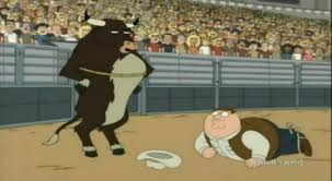 You know what I am back at the Ranch? Im a breeding bull.” : rfamilyguy