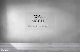 Empty Room With A Gray Wall Mockup Premium Image By Rawpixel Com