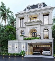 Desain rumah minimalis dewasa ini digandrungi berbagai kalangan. Project Desain Rumah Classic Tropis 562 Jakarta Desain Arsitek Oleh Emporio Architect Arsitag