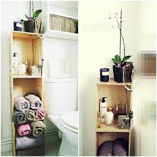 Cette armoire sur pied est parfaite pour économiser l'espace à la maison ! Diy Des Rangements Malins Pour Amenager La Salle De Bain