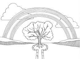 There are more sophisticated coloring, which only by an adult. Free Printable Rainbow Coloring Pages For Kids