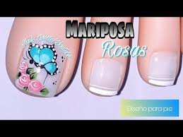 75 ideas de diseños de uñas con flores decoradas para aprender hacer paso a paso. Pin En Unas