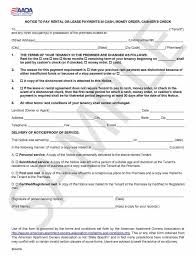 Check spelling or type a new query. Notice To Pay Rent In Cash Money Order Or Cashier S Check Aaoa