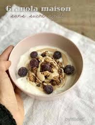 Granola Saveur Intense Chocolat Sans Sucre Ajoute Mes Brouillons De Cuisine En 2020 Granola Maison Granola Alimentation