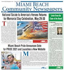 Big news network.com | 2nd june 2021. Miami Beach Miami S Community News