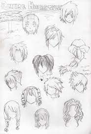 Anime Hairstyles By Blackpapermoon95 On Deviantart Illyustracii Risunki Risunki Glaz