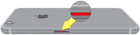 Lci or liquid contact indicator is a new measure to determine whether or not an iphone or ipad has been exposed to liquid or water damage. Water And Other Liquid Damage To Iphone Or Ipod Isn T Covered By Warranty Apple Support