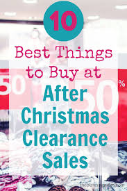 Please visit my friend's blogs… 10 Best Things To Buy At After Christmas Clearance Sales The Planning Mom
