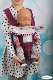 Un Porte Poupee Qui Ravira Les Enfants Propose Par Stickuhlinchen Le Patron Est A Telecharger Le Tutoriel En Allemand Faire Cl Porte Poupee Poupee Chiffon