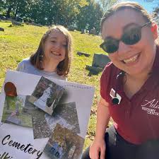Last weekend we had a beautiful walking tour of Ada Cemetery, researched  and led by volunteer Liz Freedman. After such a lively response to the  event posting, we actually held two tours