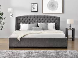 A full size bed is 54 inches wide and 75 inches long while queen size beds are 60 inches in width and 80 inches in length. Bed Frame And Mattress Bundle Super King King Queen Hampton Elit Hotshoppa