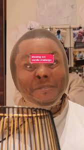 Blowing out candle with stockings challenge #blowingoutcandles #challe...