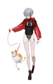 Weims are medium sized dogs that grow up to 27 inches tall, weighing between 55 and 90 pounds as adults. Anime Anime Girls Simple Background Ohisashiburi Vertical Short Hair Dog Grey Hair Leotard Wallpaper Resolution 1500x2360 Id 1194103 Wallha Com