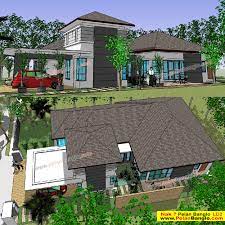 Design rumah banglo setingkat 3 bilik sumber : Pelanbanglo Com Rumah Banglo Setingkat 5 Bilik Facebook