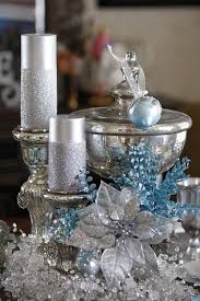 Silver And Aqua Festive Decorations Bebe Christmas Tree Decorations Christmas Tree Inspiration Ribbon On Christmas Tree