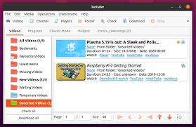 It is written in pygtk and requires python interpreter to run this program, it's not platform restricted. Tartube A Gtk 3 Front End For Youtube Dl Video Downloader Ubuntuhandbook