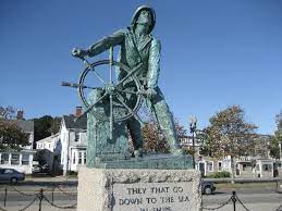 Gloucester fisherman's memorial is a historic memorial cenotaph sculpture on south stacy boulevard, near entrance of stacy esplanade in glou. Seaman Statue Gloucester Public Sculpture Statue Gloucester