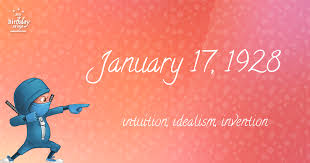 17 Fun Birthday Facts About January 17 1928 You Must Know Birthday Fun Birthday Facts