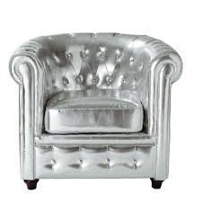 Zetel Zilver Chesterfield Fauteuil Capitonne Chesterfield Canape Maison Du Monde