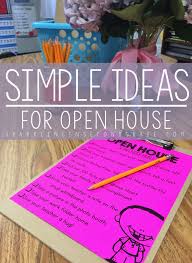 Simple Open House Activities Sparkling In Second Grade Open House Kindergarten Open House Activities School Open House