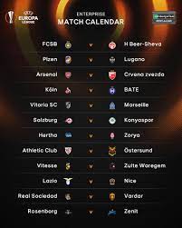 Viimeisimmät twiitit käyttäjältä uefa europa league (@europaleague). Uefa Europa League On Twitter Uel Matchday 4 Programme Best Game Match Calendar Https T Co 1cqdjngf3e