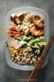 *calories are per serving and are an estimation *feel free to customize the toppings to your liking: Japanese Buddha Bowl Meal Prep Gastroplant