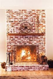 Red brick german schmear fireplace. 20 Gorgeous Design For Fireplace With Red Brick Red Brick Fireplaces Red Brick Exteriors Fireplace