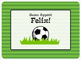 Tischset Platzset Platzdeckchen Fussball Fur Jungen Mit Namen Etsy Tischset Kinder Tischset Geschenkideen Zur Geburt