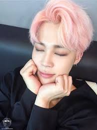 Jimin Pink Hair Bts Jimin Jimin Jimin Pink Hair