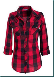 Black And White Buffalo Plaid Shirt Womens Red And Black Plaid Shirt Fashion Clothes Black Plaid Shirt