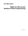 Antifuse Programming FAQ