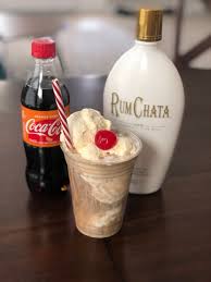 A Boozy Creamsicle Coke Float W Rumchata Yummy Alcoholic Drinks Drinks Alcohol Recipes Rumchata Recipes