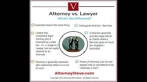Any legal document up to 10 pages in length is covered by your prepaid legal services membership. Attorney Vs Lawyer What S The Difference Youtube