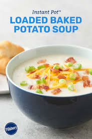 Instant Pot Loaded Baked Potato Soup Recipe Recipes Pot Recipes Instapot Recipes